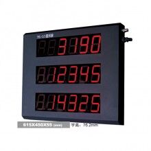 上海耀華XK3190—YHL3寸三窗口型稱(chēng)重大屏幕