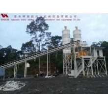 混凝土攪拌站HZS90攪拌臂布置合理，攪拌性能強(qiáng)