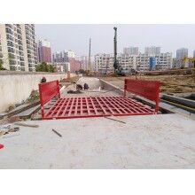 襄陽谷城建筑工地拉土車，水泥罐車洗車機(jī)HR-100T